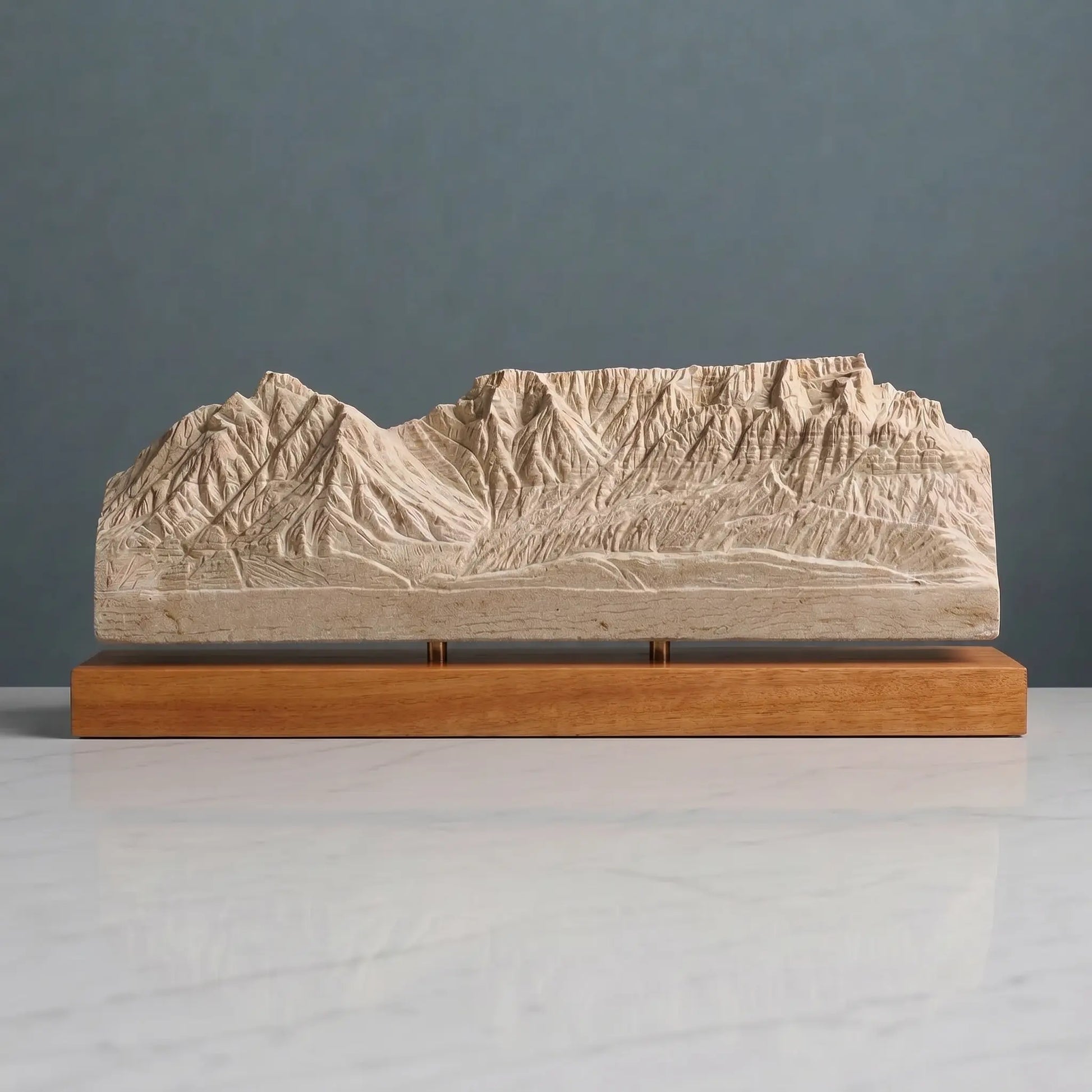 Table Mountain Sculpture (Cape Town, South Africa) Sculpted Peaks