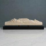Table Mountain Sculpture (View from Bloubergstrand, South Africa) Sculpted Peaks