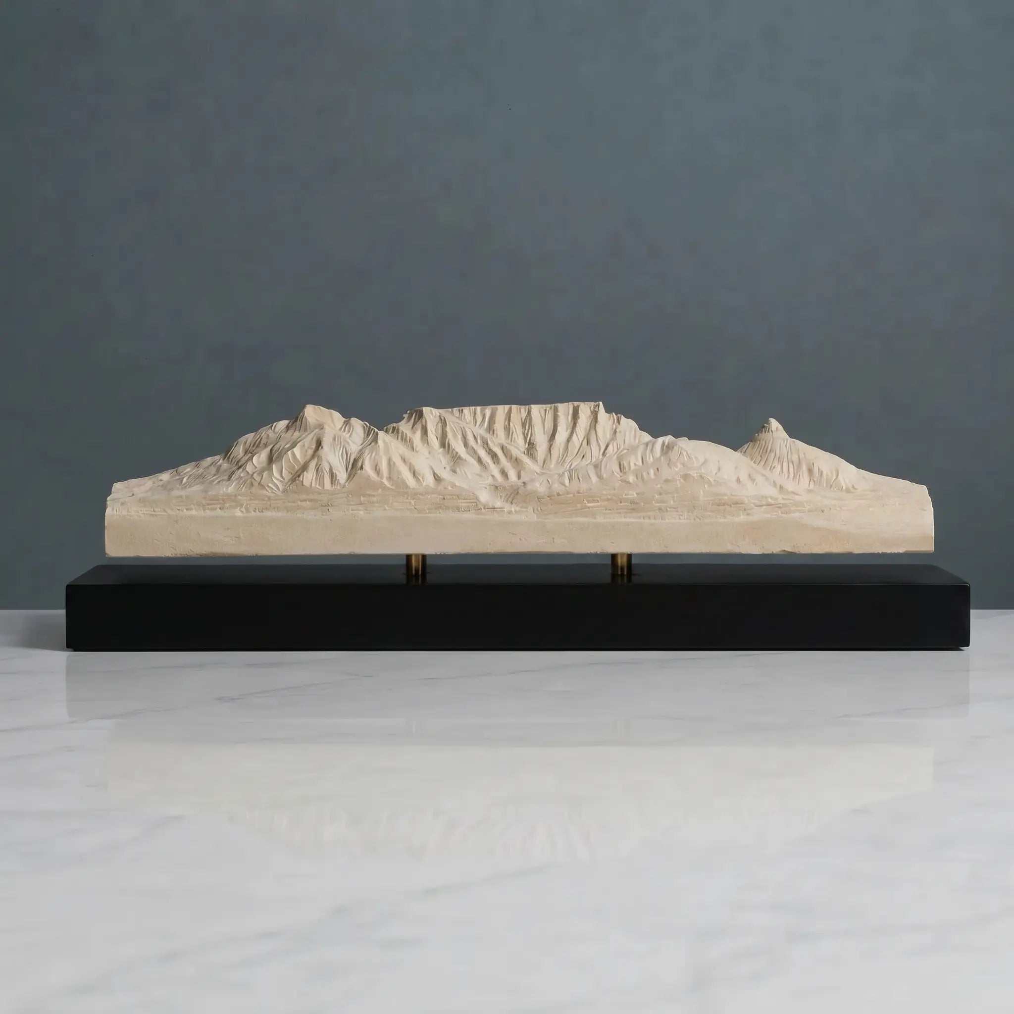 Table Mountain Sculpture (View from Bloubergstrand, South Africa) Sculpted Peaks