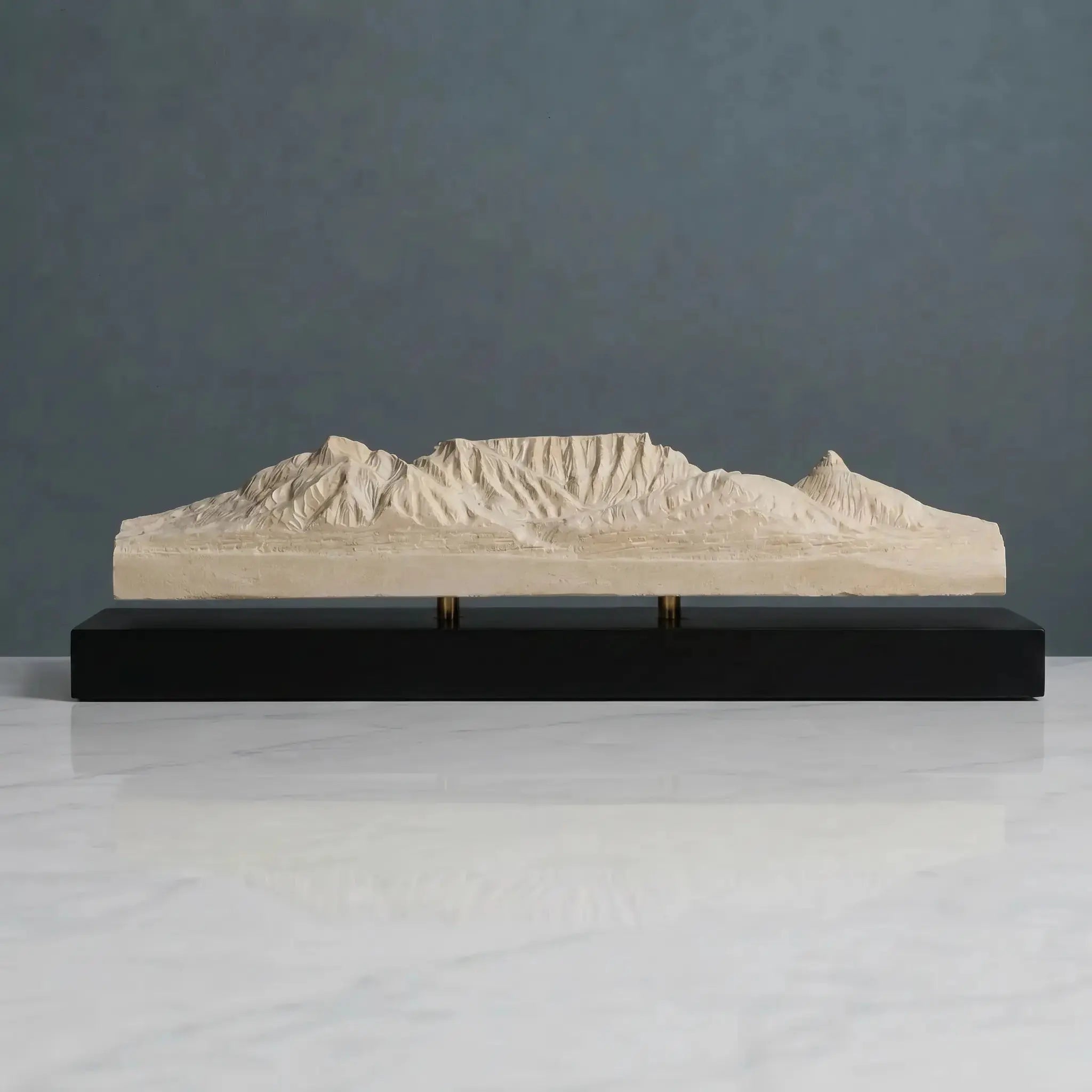 Table Mountain Sculpture (View from Bloubergstrand, South Africa) Sculpted Peaks