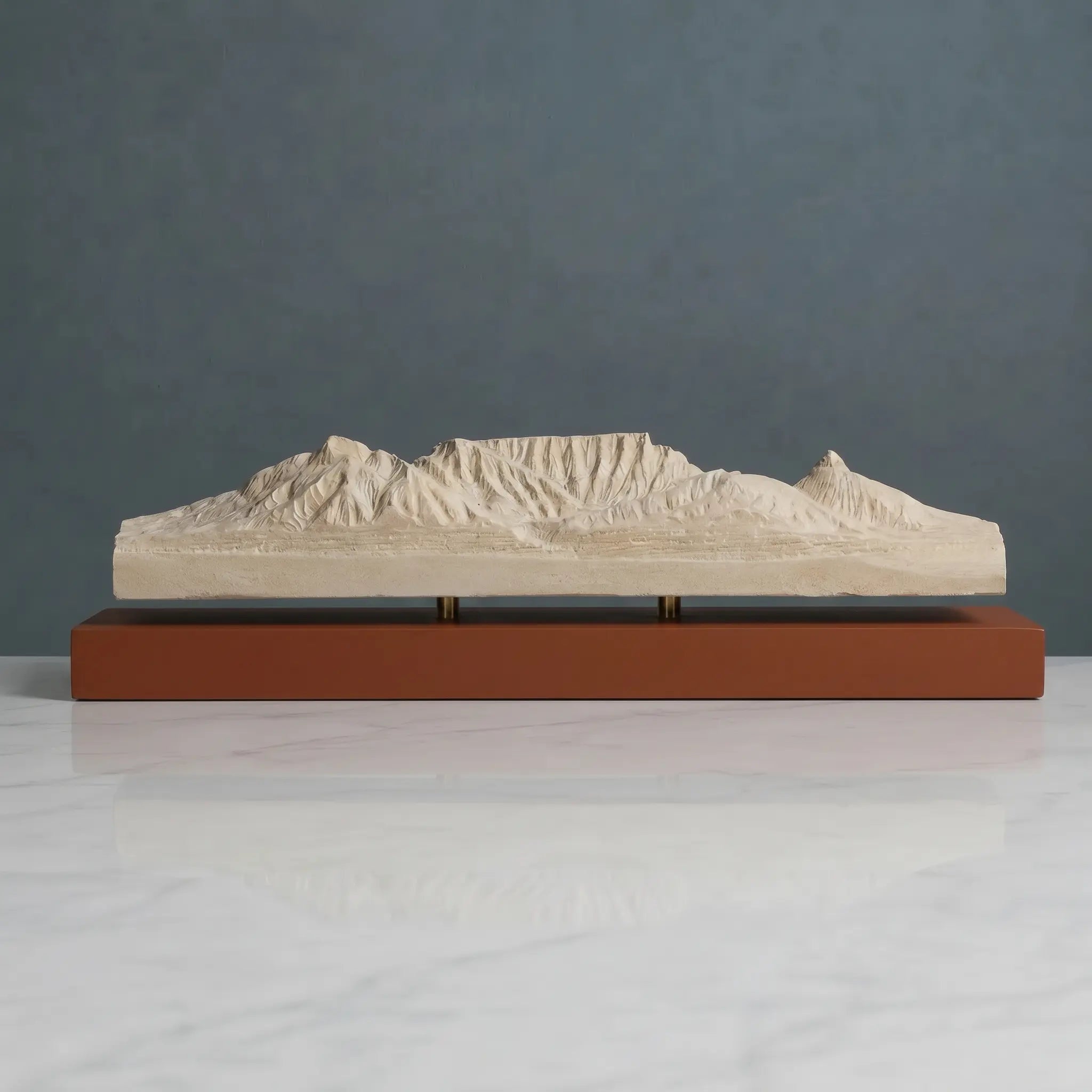 Table Mountain Sculpture (View from Bloubergstrand, South Africa) Sculpted Peaks