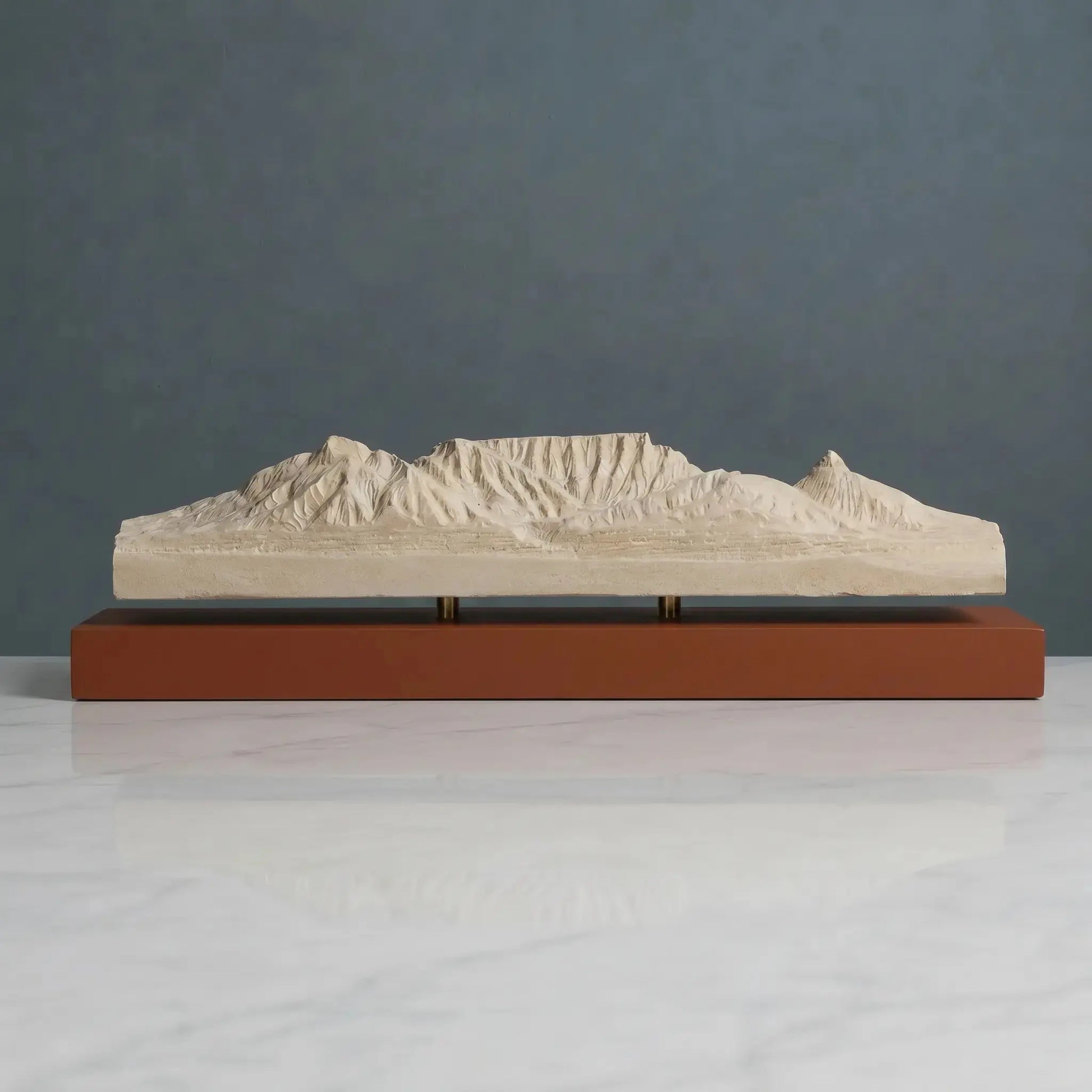Table Mountain Sculpture (View from Bloubergstrand, South Africa) Sculpted Peaks