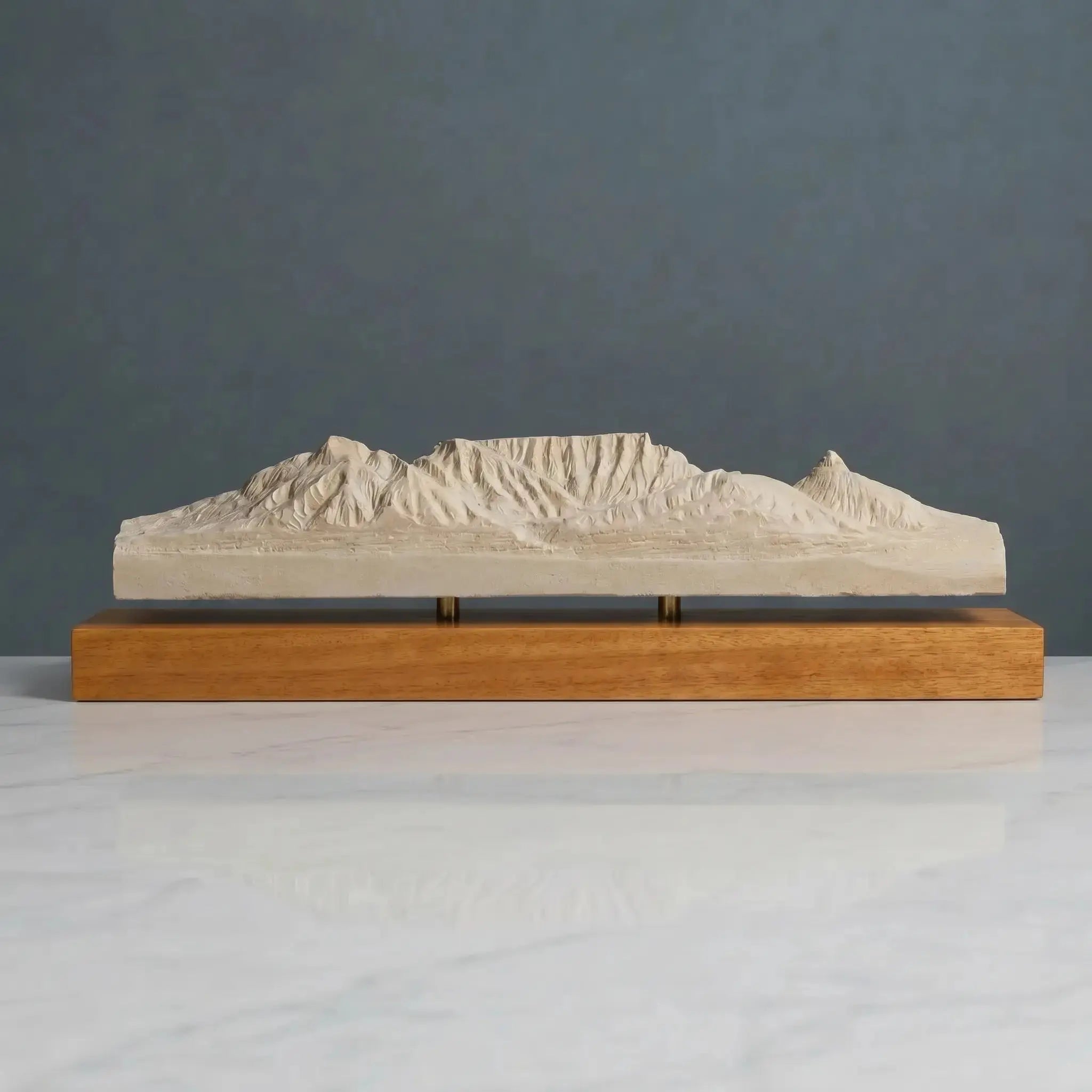 Table Mountain Sculpture (View from Bloubergstrand, South Africa) Sculpted Peaks