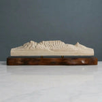 Table Mountain Sculpture (View from Bloubergstrand, South Africa) Sculpted Peaks