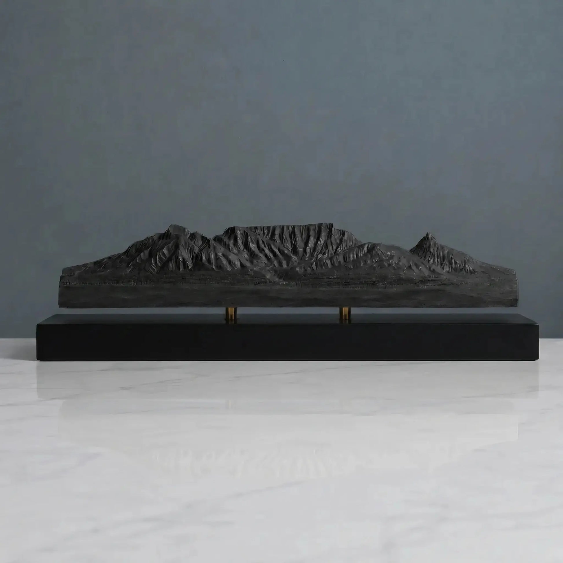 Table Mountain Sculpture (View from Bloubergstrand, South Africa) Sculpted Peaks