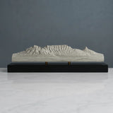 Table Mountain Sculpture (View from Bloubergstrand, South Africa) Sculpted Peaks