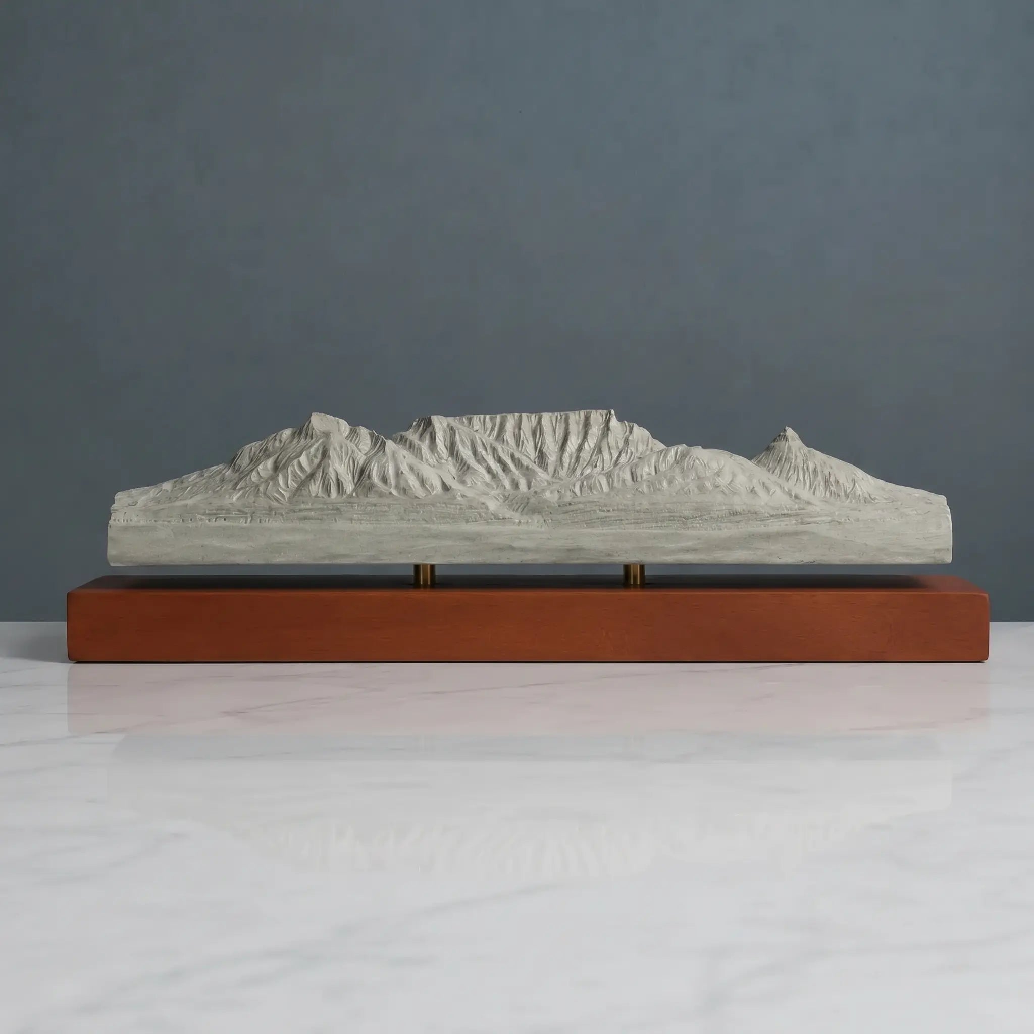 Table Mountain Sculpture (View from Bloubergstrand, South Africa) Sculpted Peaks