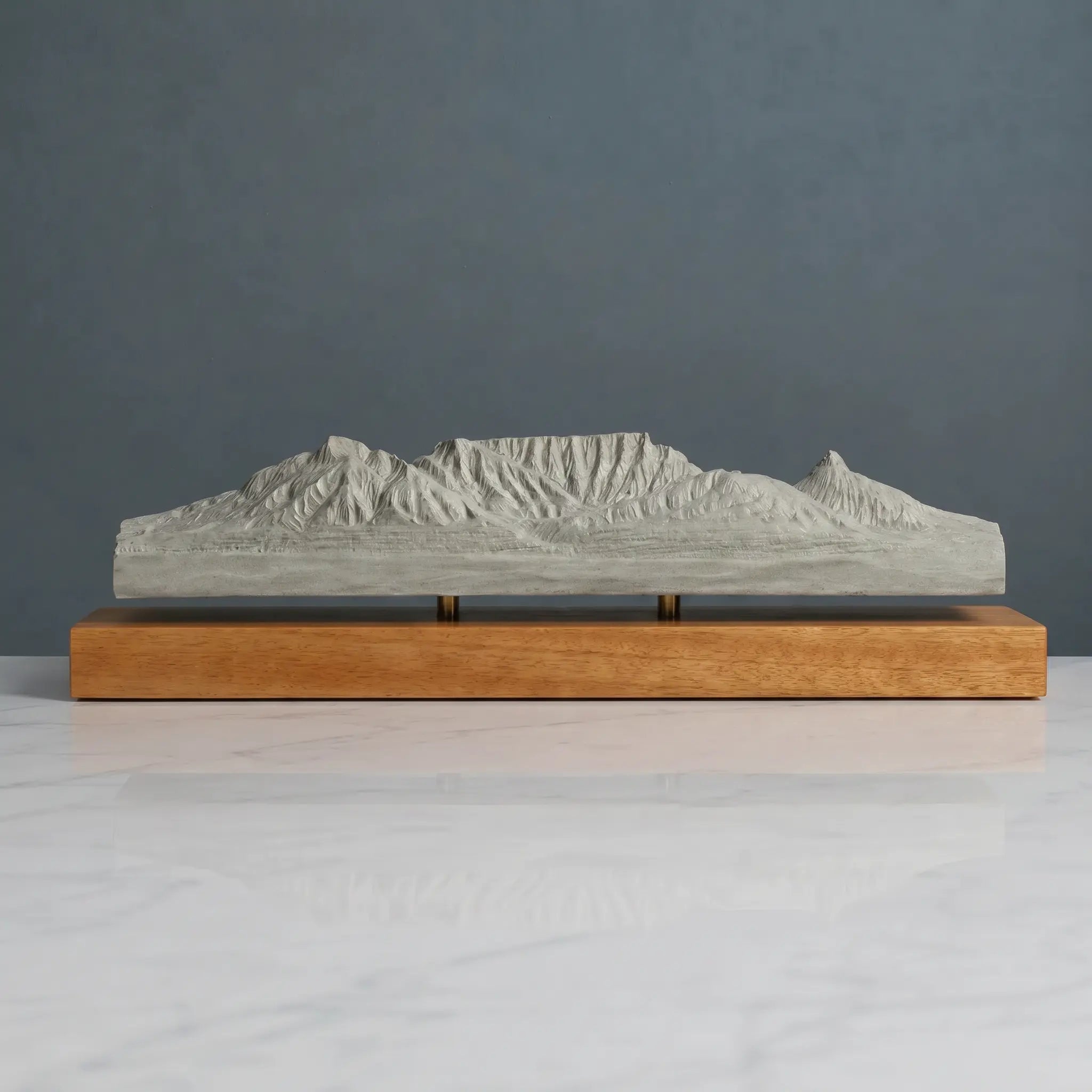 Table Mountain Sculpture (View from Bloubergstrand, South Africa) Sculpted Peaks
