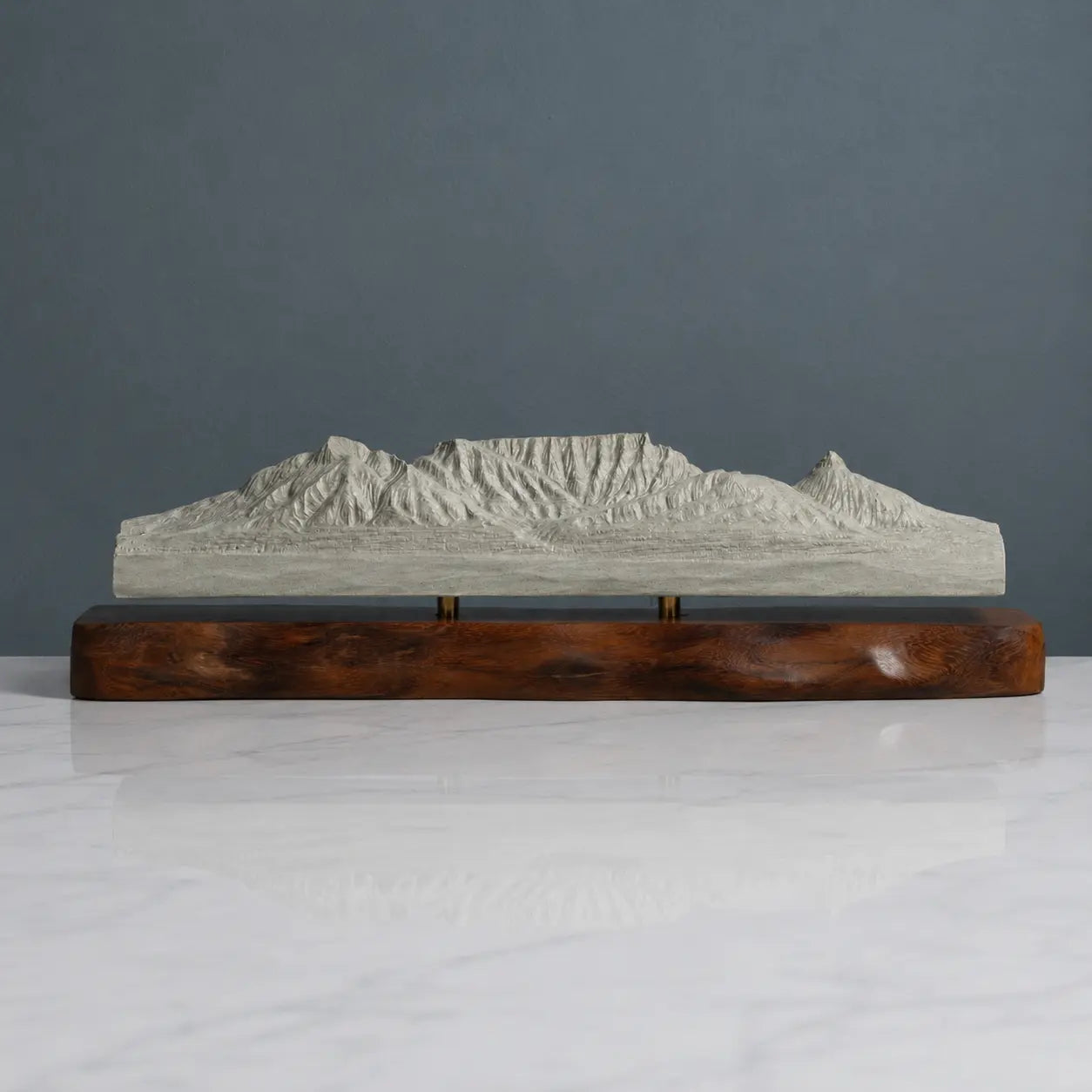 Table Mountain Sculpture | View from Bloubergstrand | South Africa | Sculpted Peaks
