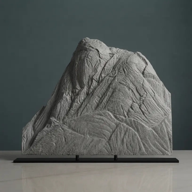 Tahquitz Peak Sculpture (View from Idyllwild, California) Sculpted Peaks