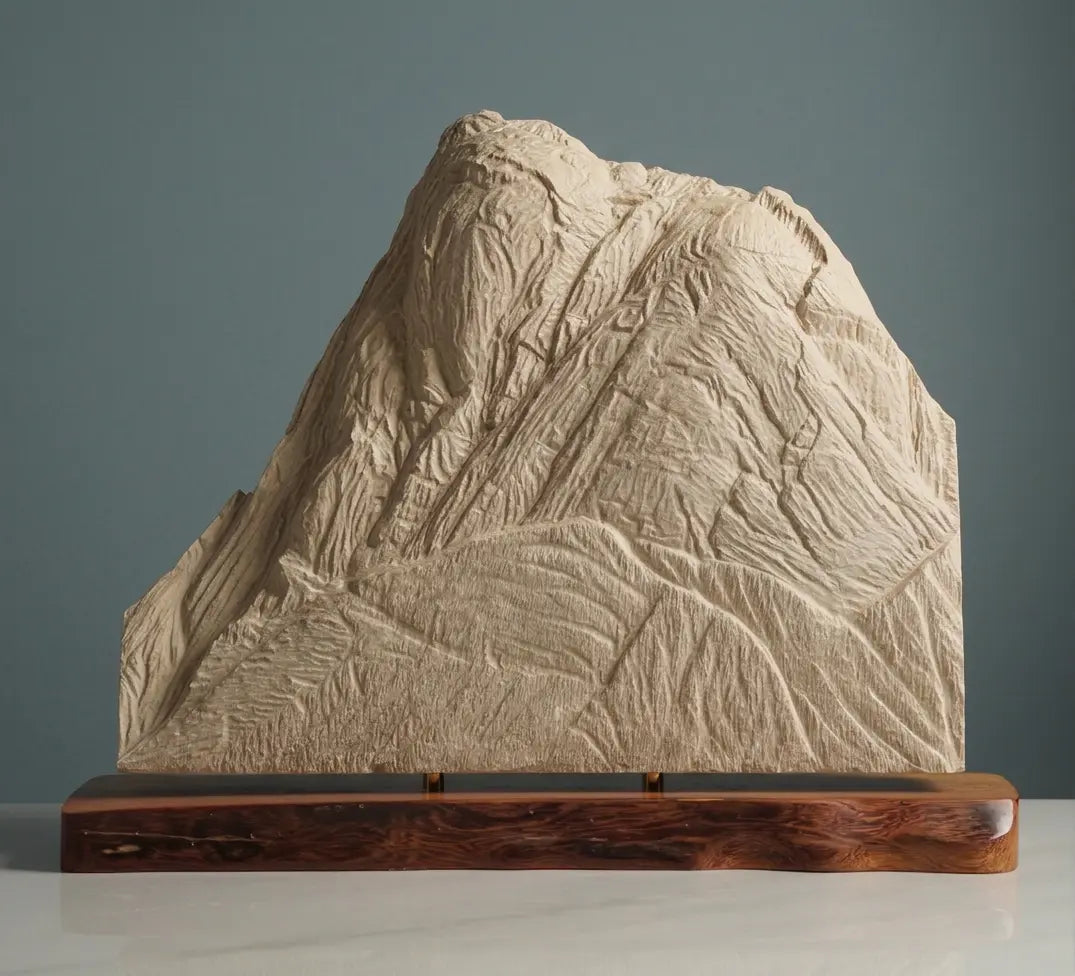 Tahquitz Peak Sculpture (View from Idyllwild, California) Sculpted Peaks