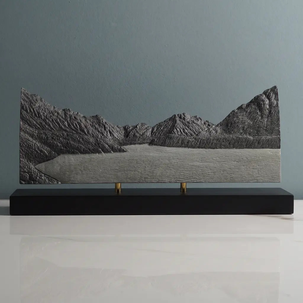 Tasman Glacier Sculpture Sculpted Peaks