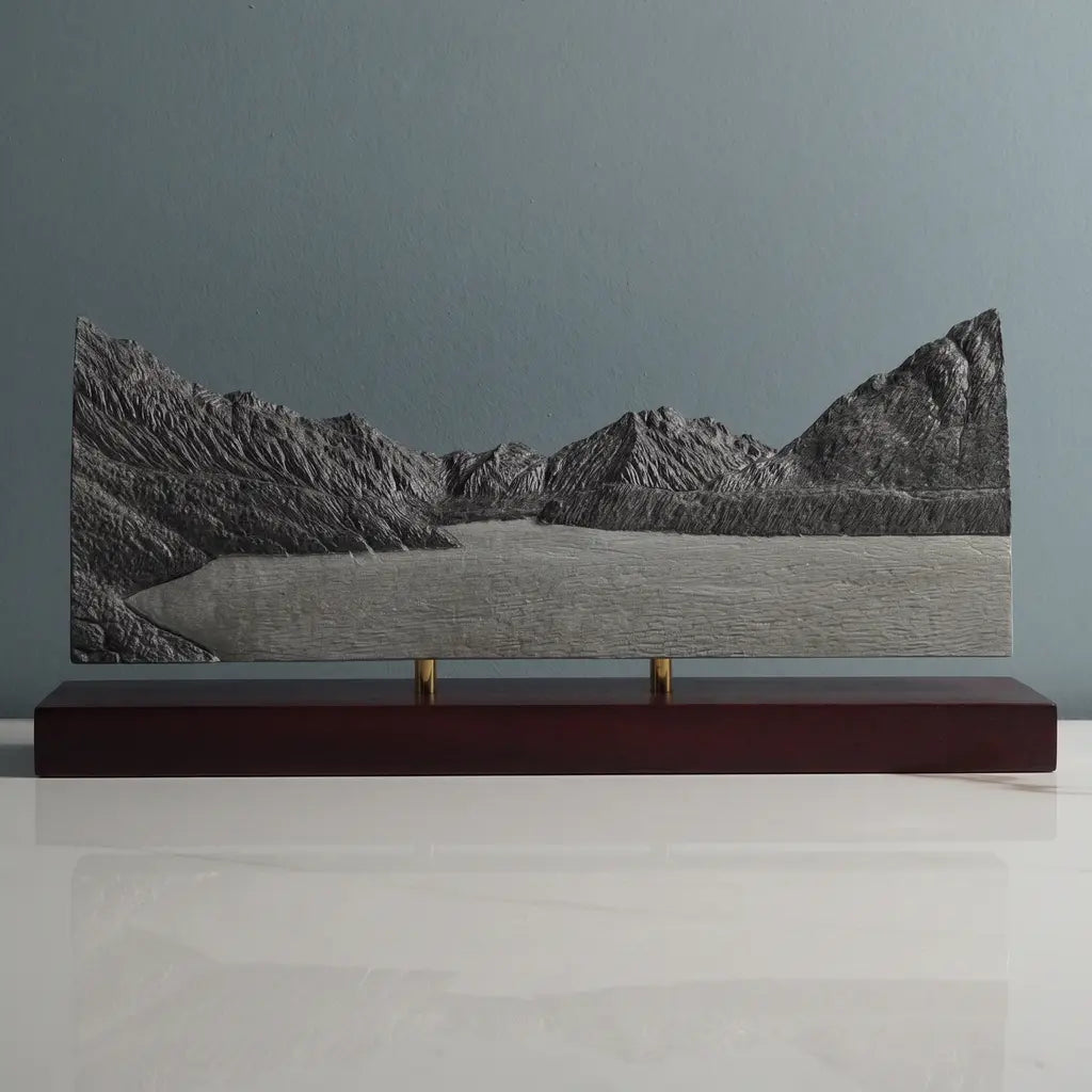 Tasman Glacier Sculpture Sculpted Peaks