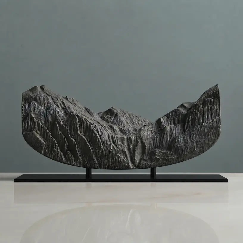 Telluride Sculpture (Main Street View, Colorado) Sculpted Peaks