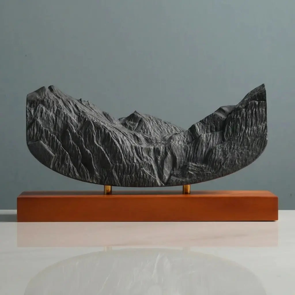 Telluride Sculpture (Main Street View, Colorado) Sculpted Peaks