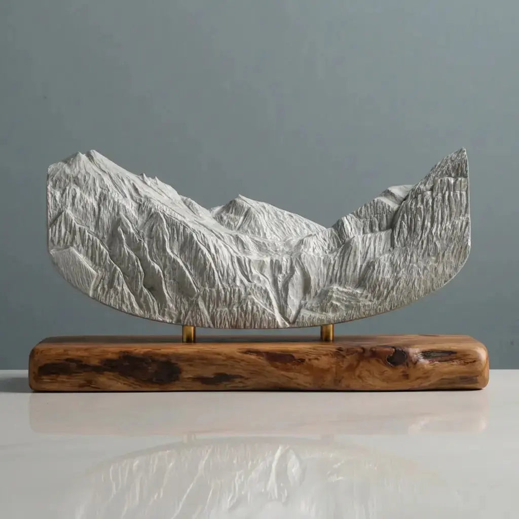 Telluride Sculpture (Main Street View, Colorado) Sculpted Peaks