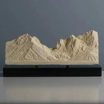 Grand Teton Sculpture (View from Jenny Lake, Wyoming) Sculpted Peaks