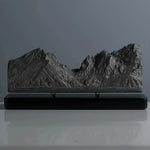 Grand Teton Sculpture (View from Jenny Lake, Wyoming) Sculpted Peaks