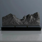Grand Teton Sculpture (View from Jenny Lake, Wyoming) Sculpted Peaks