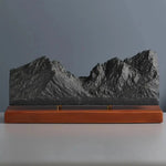 Grand Teton Sculpture (View from Jenny Lake, Wyoming) Sculpted Peaks