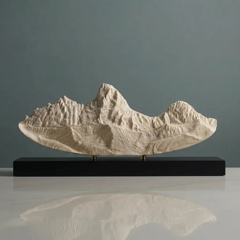 Teton Range Sculpture (View from Grand Targhee, Idaho) Sculpted Peaks