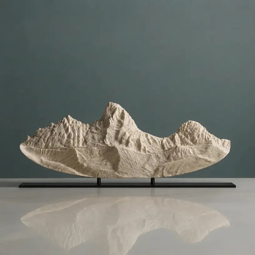 Teton Range Sculpture (View from Grand Targhee, Idaho) Sculpted Peaks