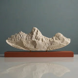Teton Range Sculpture (View from Grand Targhee, Idaho)