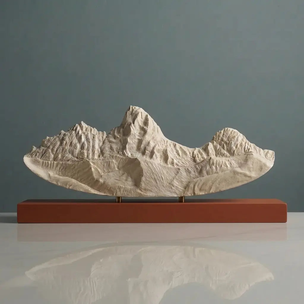 Teton Range Sculpture (View from Grand Targhee, Idaho) Sculpted Peaks