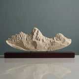 Teton Range Sculpture (View from Grand Targhee, Idaho)