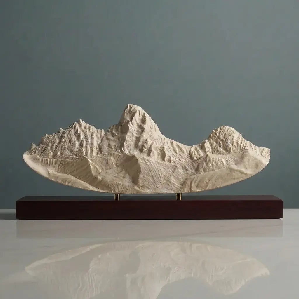 Teton Range Sculpture (View from Grand Targhee, Idaho) Sculpted Peaks