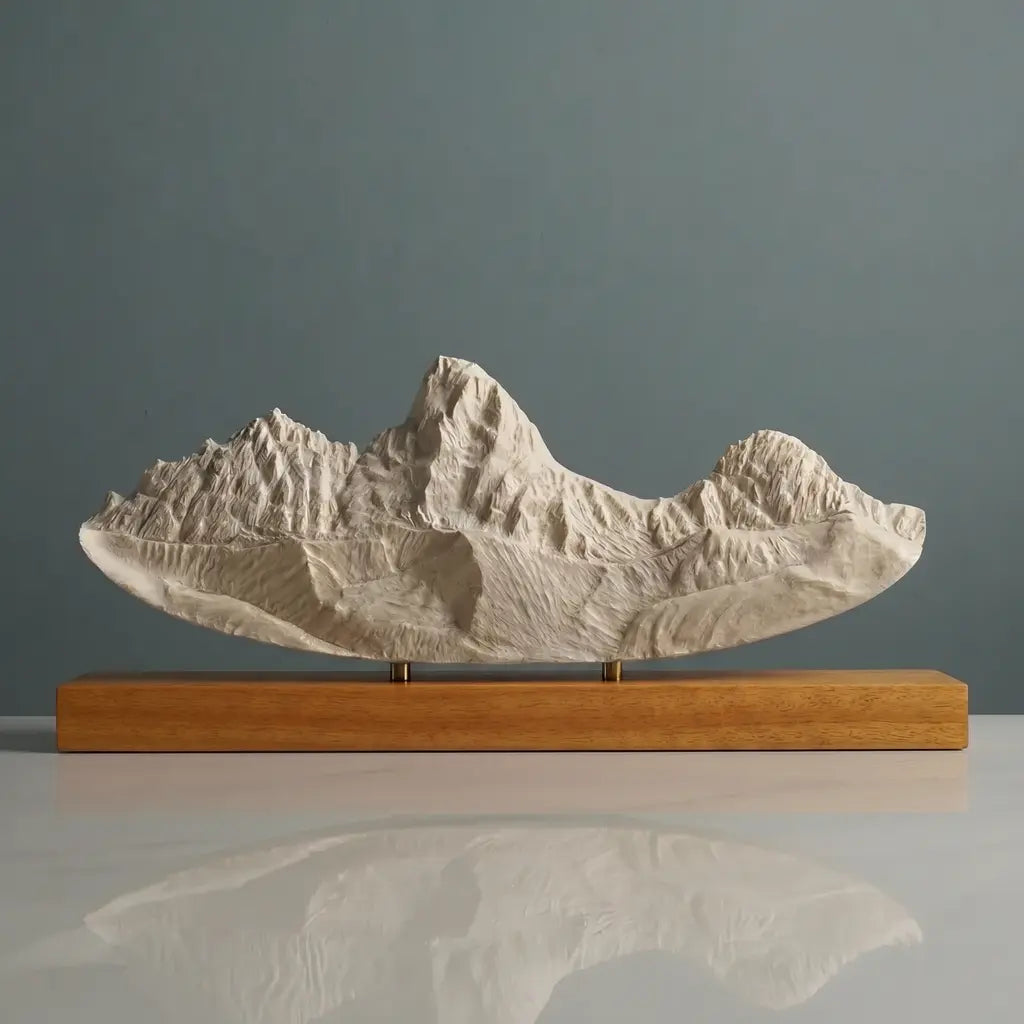 Teton Range Sculpture (View from Grand Targhee, Idaho) Sculpted Peaks