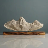 Teton Range Sculpture (View from Grand Targhee, Idaho)