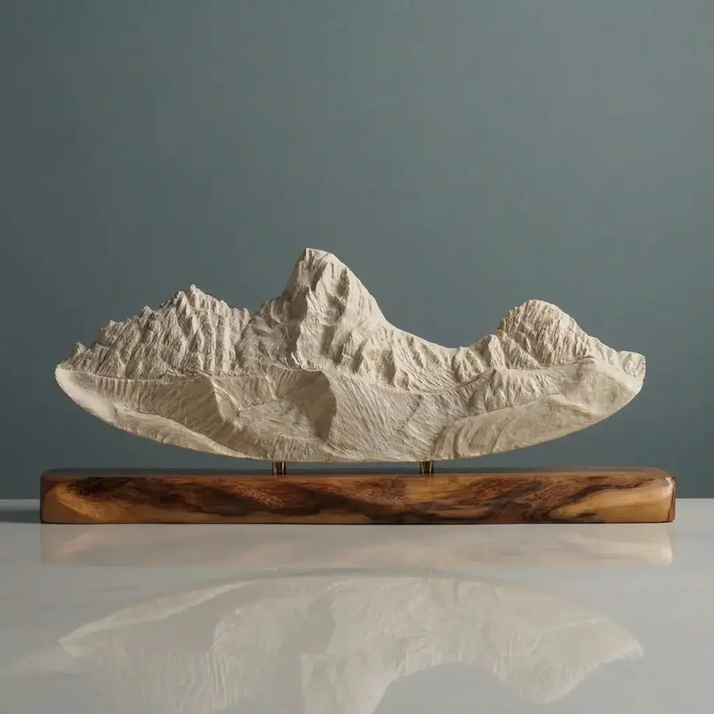 Teton Range Sculpture (View from Grand Targhee, Idaho) Sculpted Peaks