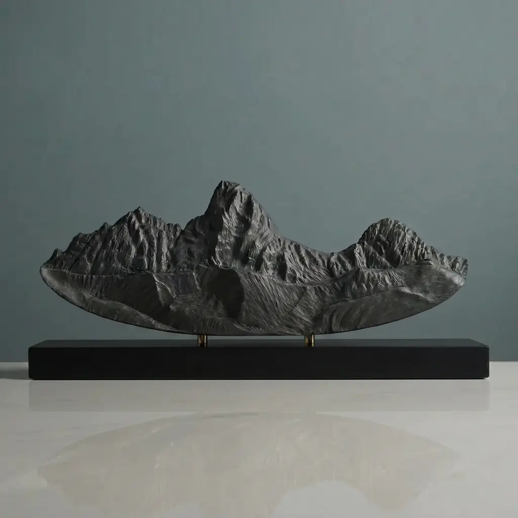 Teton Range Sculpture (View from Grand Targhee, Idaho) Sculpted Peaks