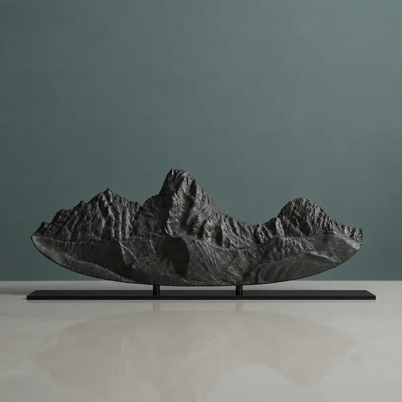 Teton Range Sculpture (View from Grand Targhee, Idaho) Sculpted Peaks