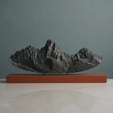 Teton Range Sculpture (View from Grand Targhee, Idaho)