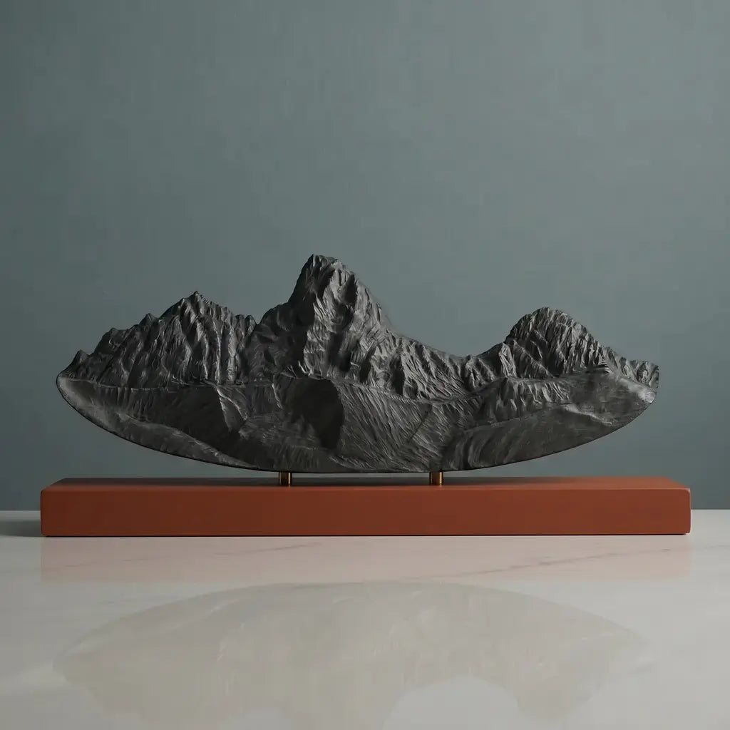 Teton Range Sculpture (View from Grand Targhee, Idaho) Sculpted Peaks