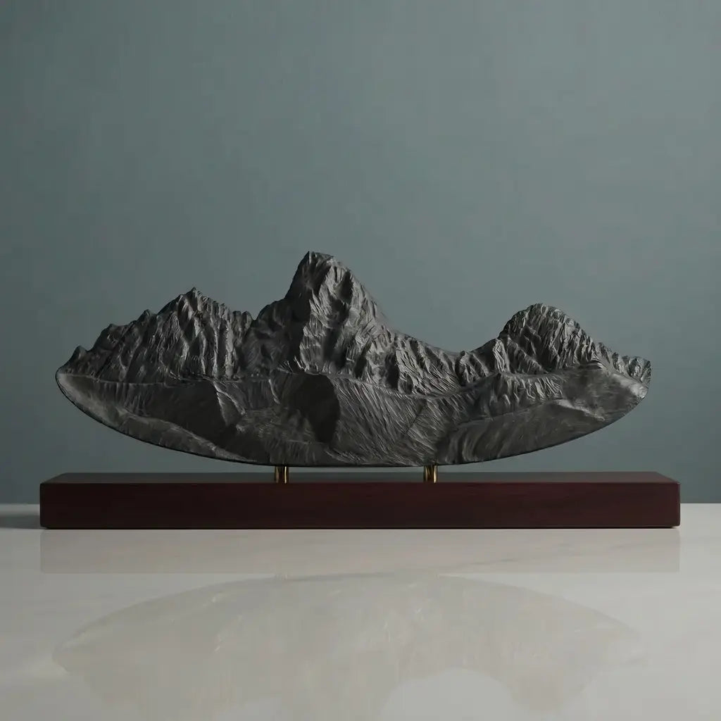 Teton Range Sculpture (View from Grand Targhee, Idaho) Sculpted Peaks