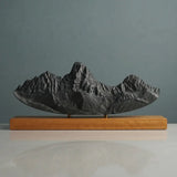 Teton Range Sculpture (View from Grand Targhee, Idaho)