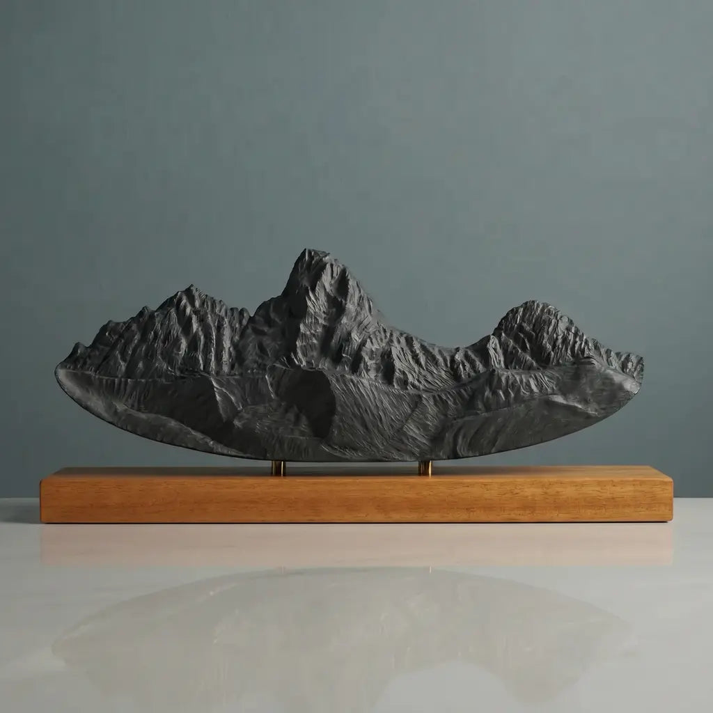 Teton Range Sculpture (View from Grand Targhee, Idaho) Sculpted Peaks