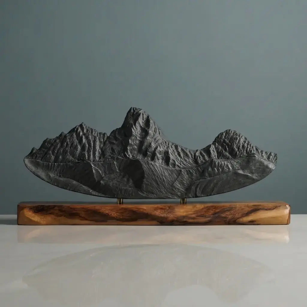 Teton Range Sculpture (View from Grand Targhee, Idaho) Sculpted Peaks