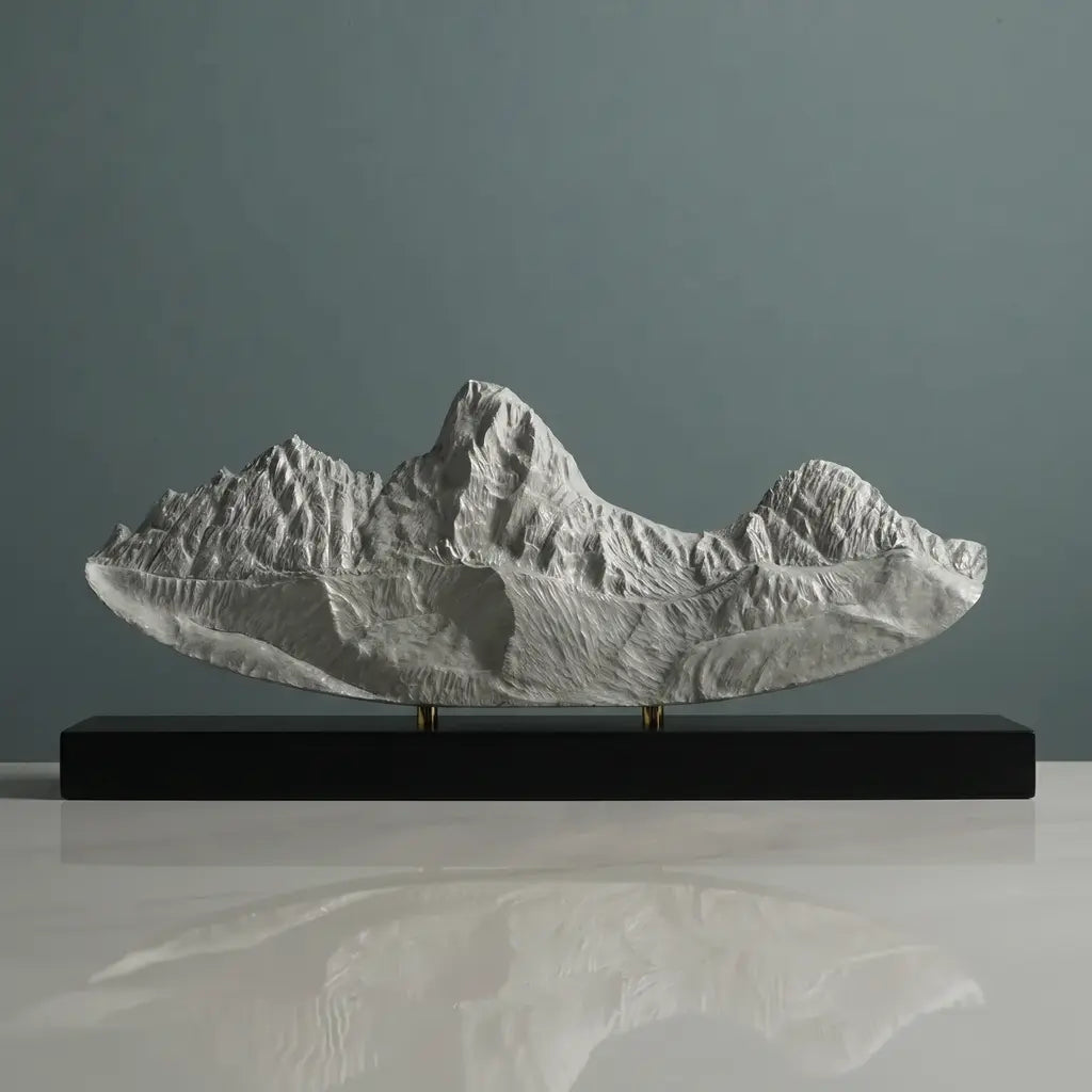 Teton Range Sculpture (View from Grand Targhee, Idaho) Sculpted Peaks
