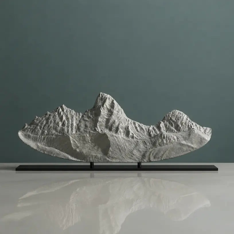 Teton Range Sculpture (View from Grand Targhee, Idaho) Sculpted Peaks