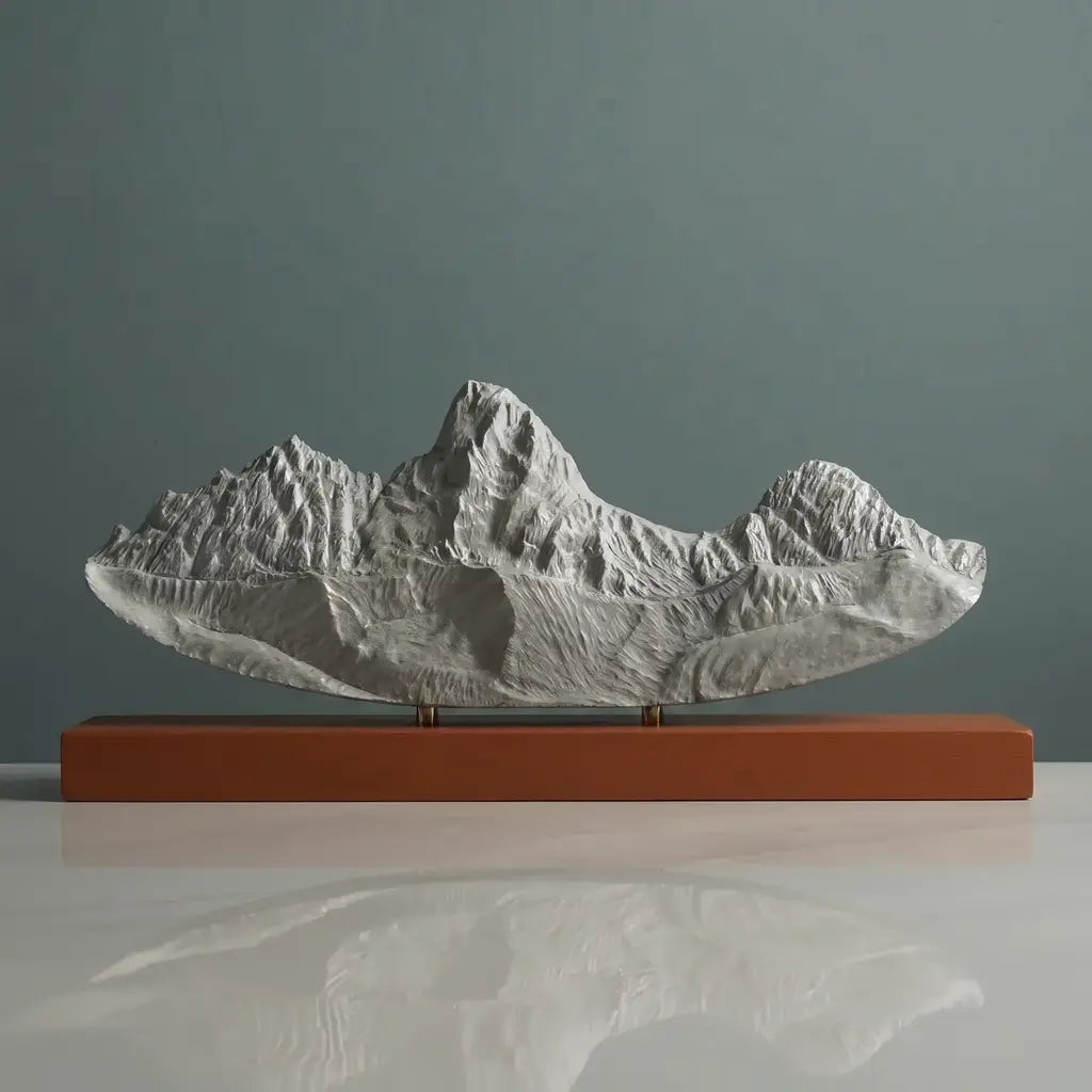 Teton Range Sculpture (View from Grand Targhee, Idaho) Sculpted Peaks