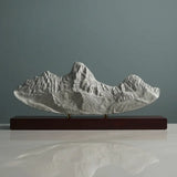 Teton Range Sculpture (View from Grand Targhee, Idaho)
