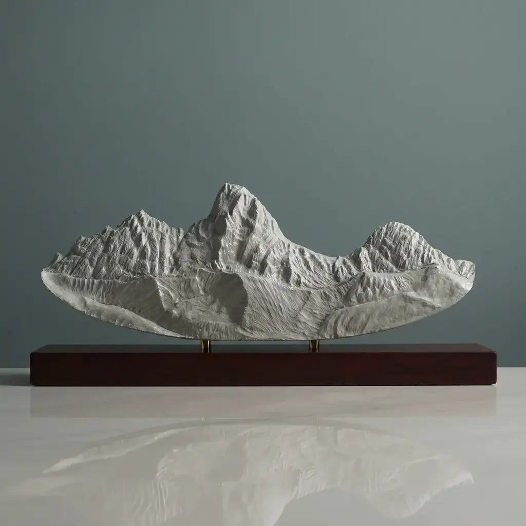Teton Range Sculpture (View from Grand Targhee, Idaho) Sculpted Peaks