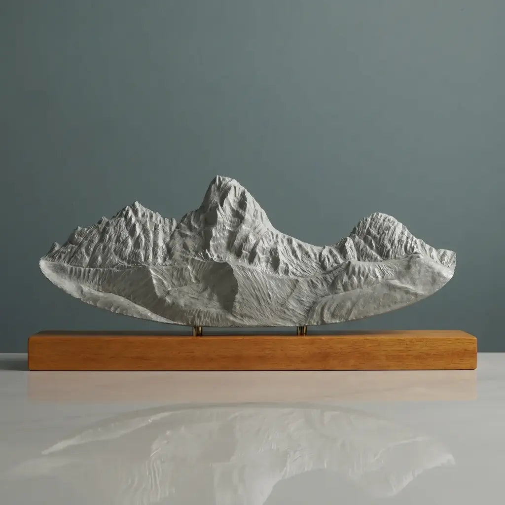 Teton Range Sculpture (View from Grand Targhee, Idaho) Sculpted Peaks