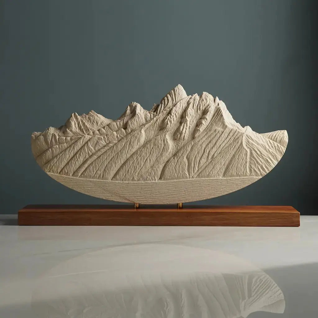 Grand Teton Sculpture (Snake River Overlook) Sculpted Peaks