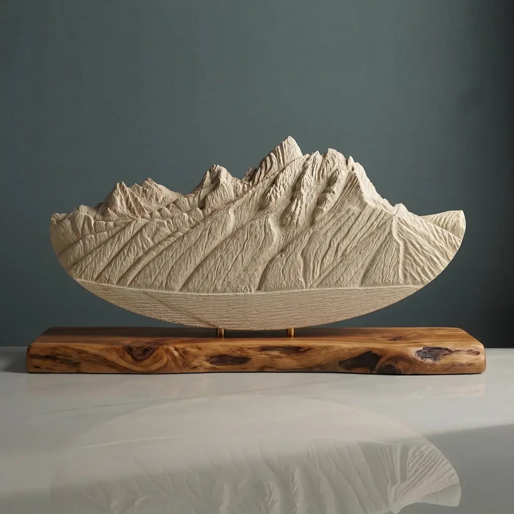 Grand Teton Sculpture (Snake River Overlook) Sculpted Peaks