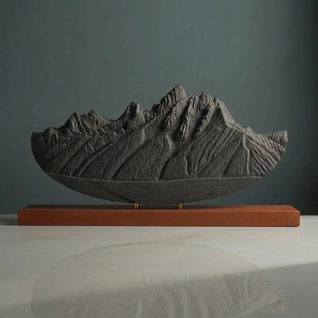 Grand Teton Sculpture (Snake River Overlook) Sculpted Peaks
